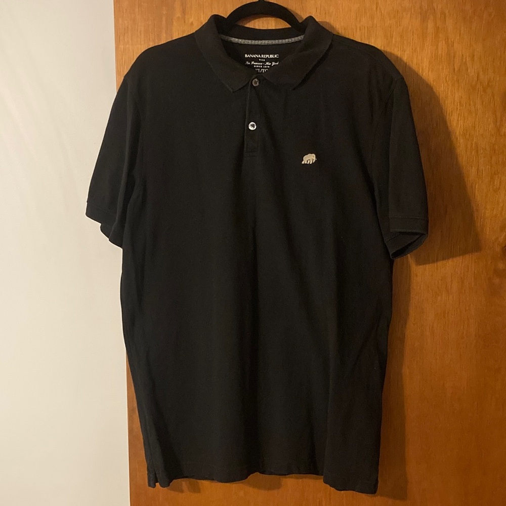 Banana Republic Black Polo Shirt for Men